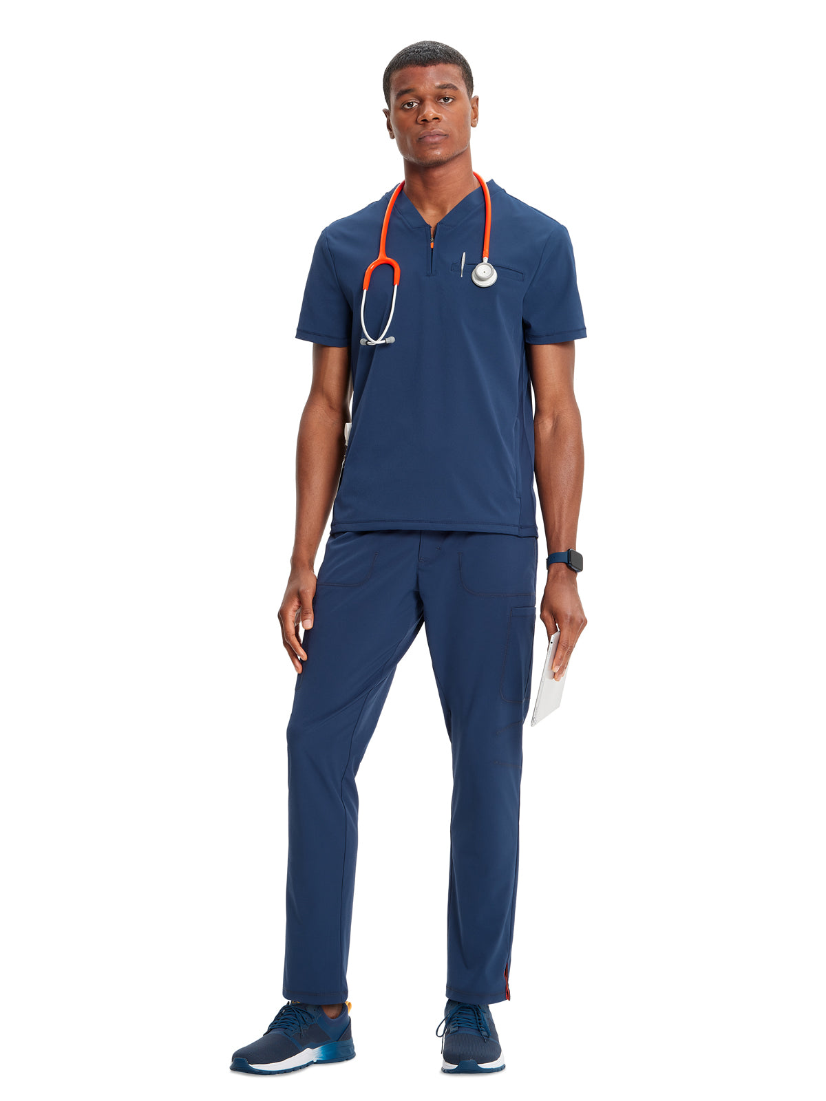 Men's V-Neck Scrub Top