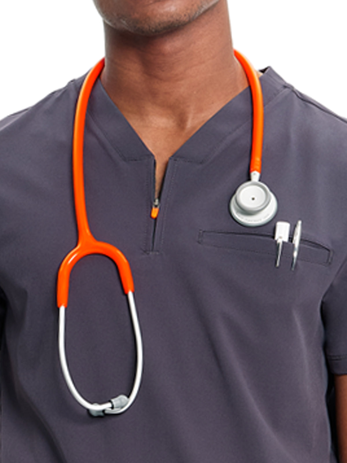 Men's V-Neck Scrub Top