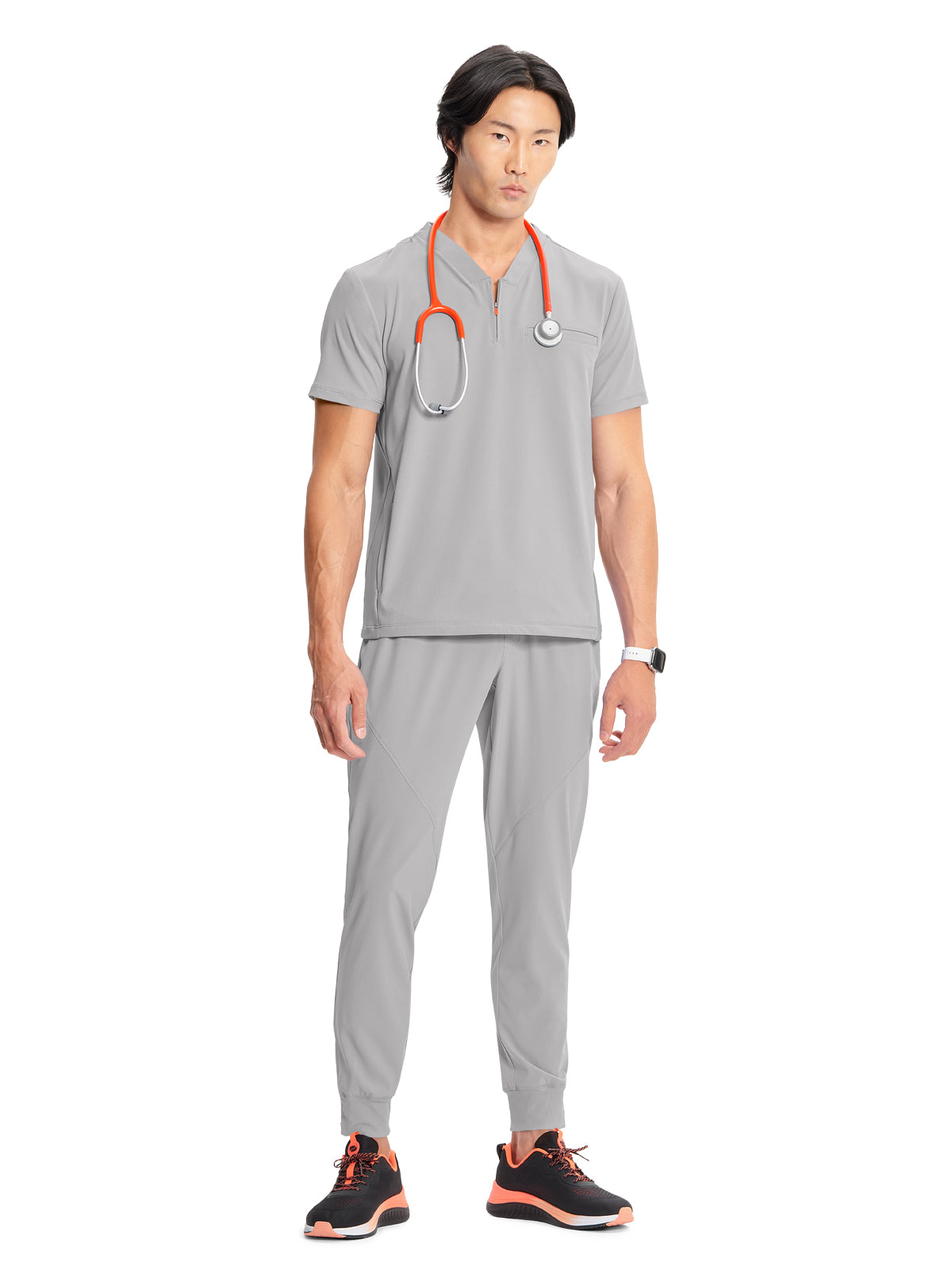 Men's V-Neck Scrub Top