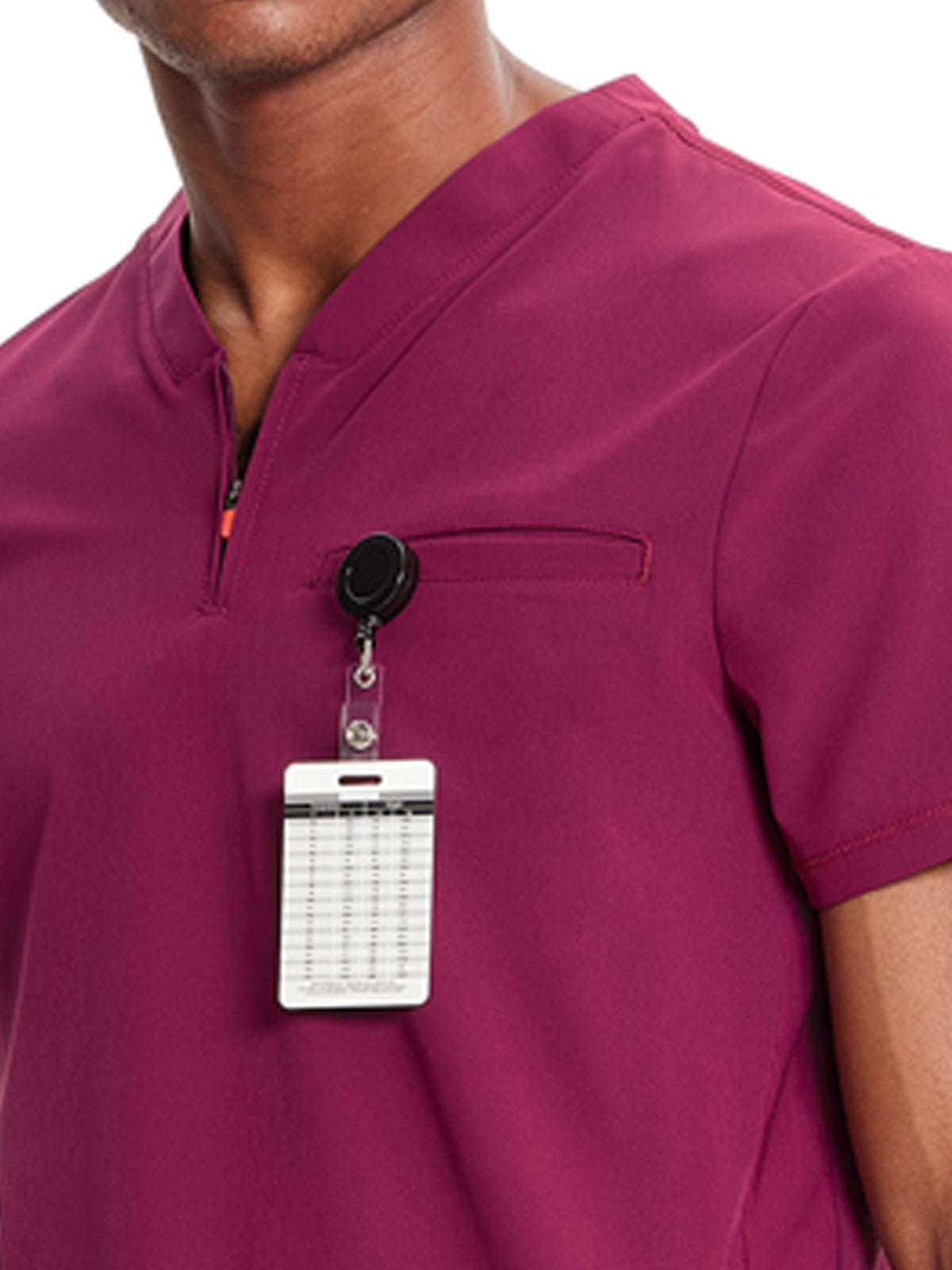 Men's V-Neck Scrub Top