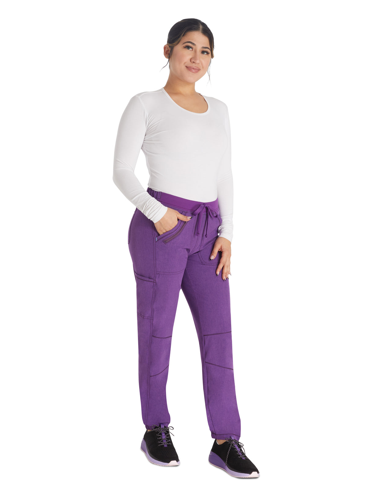 Women's 6-Pocket Contemporary Scrub Pant