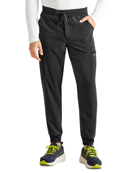 Men's 7-Pocket Mid Rise Jogger Scrub Pant