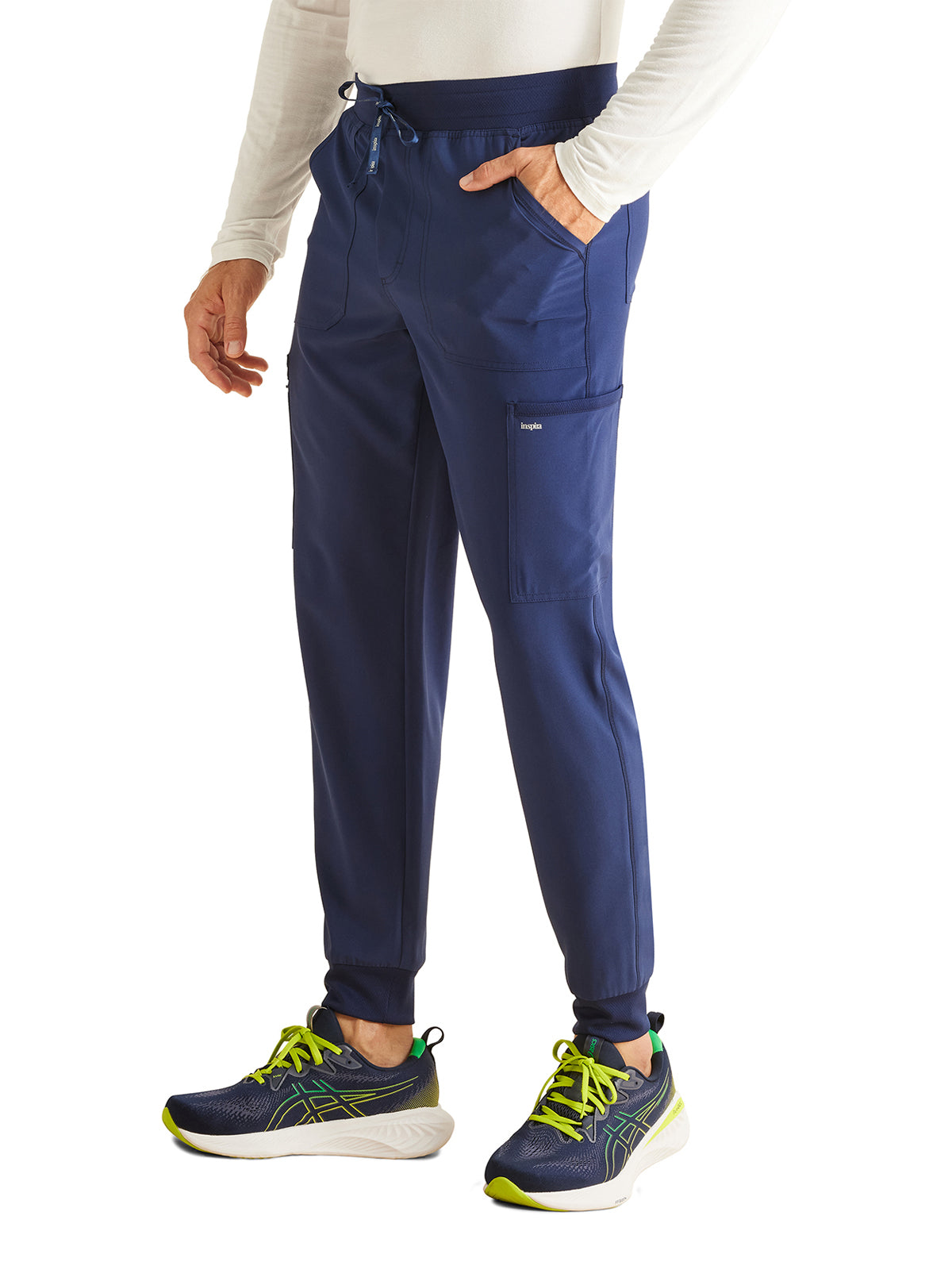 Men's 7-Pocket Mid Rise Jogger Scrub Pant