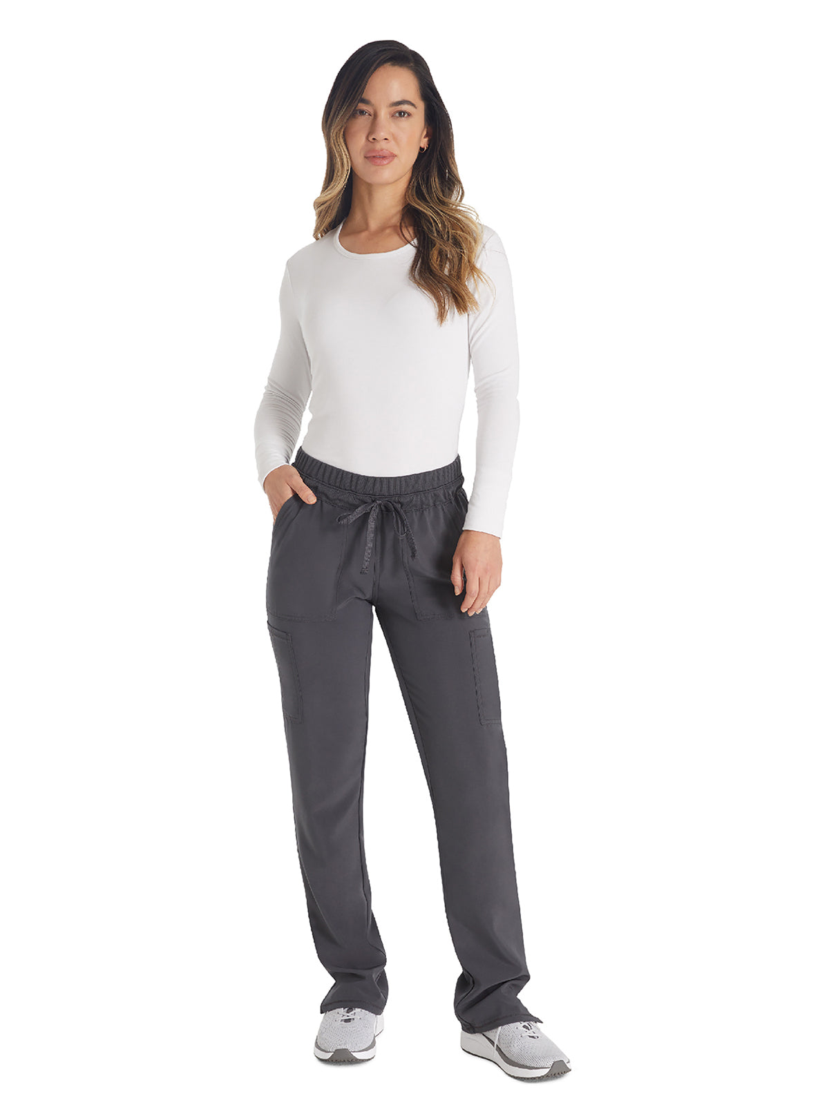 Women's 4-Pocket Straight Leg Scrub Pant