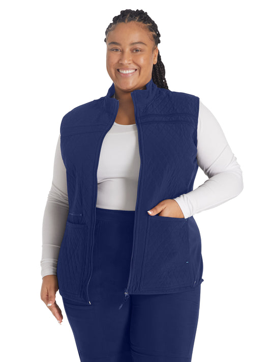 Women's 3-Pocket Zip Front Vest