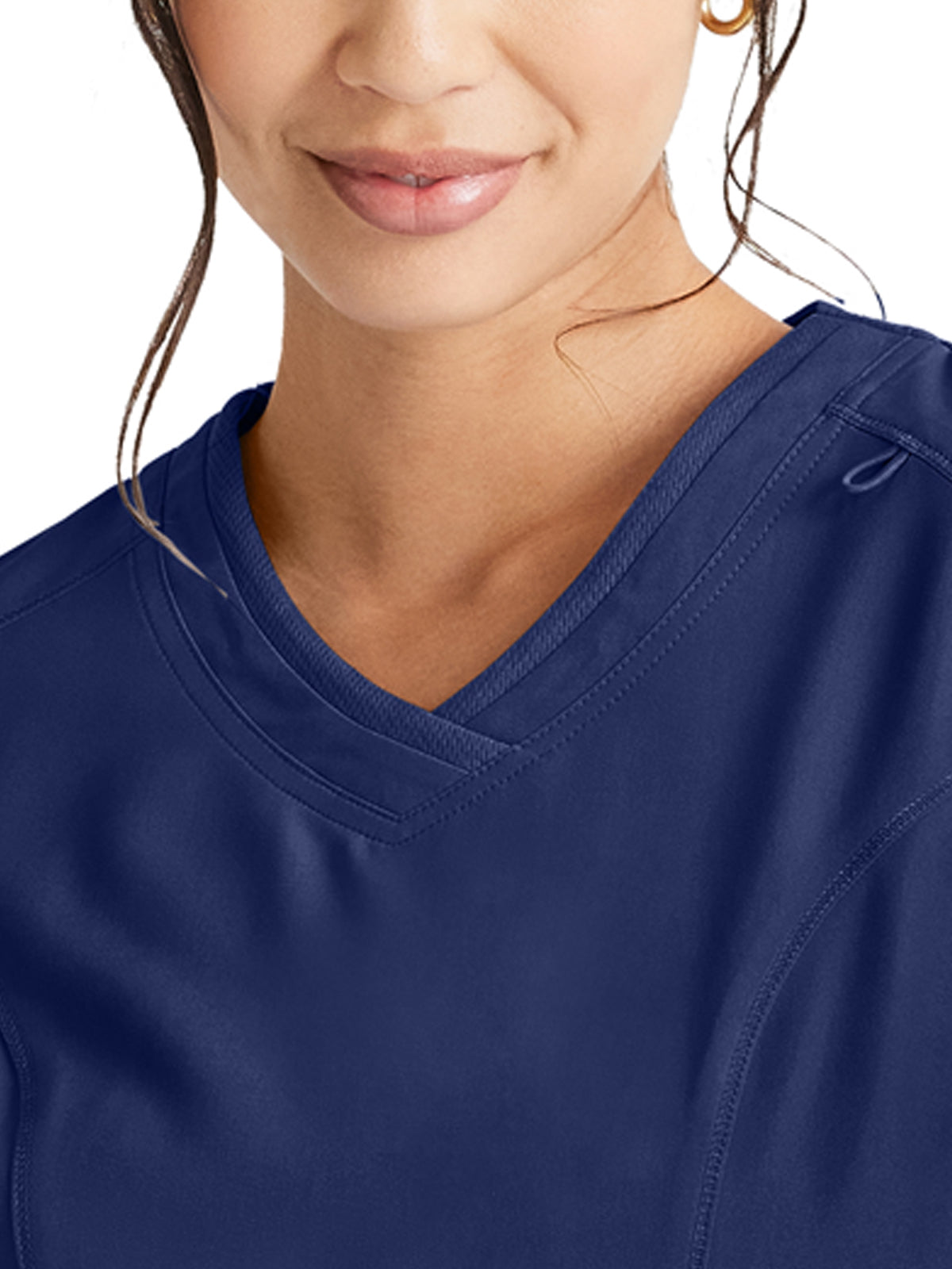 Women's 4-Pocket V-Neck Scrub Top