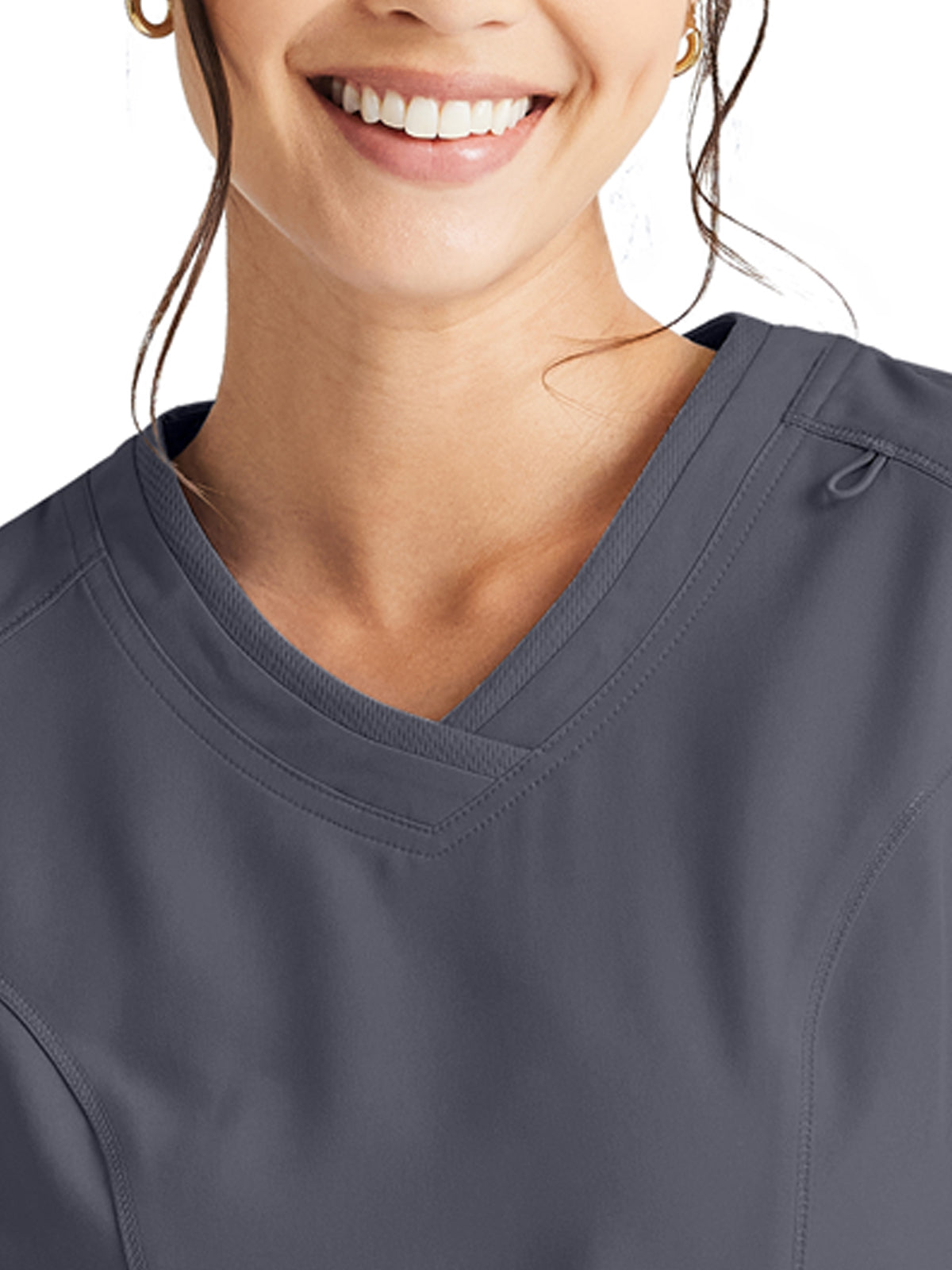 Women's 4-Pocket V-Neck Top