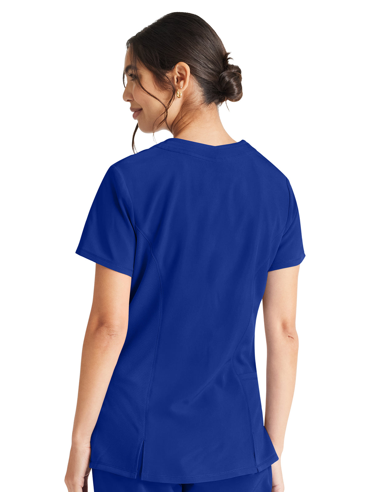 Women's 4-Pocket V-Neck Scrub Top