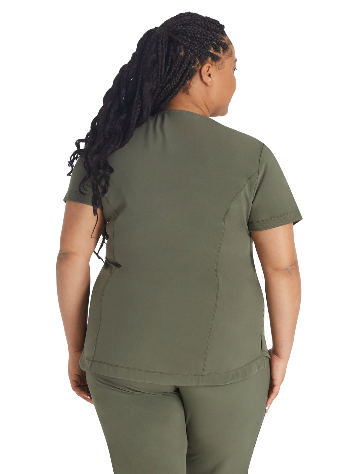 Women's 3-Pocket V-Neck Scrub Top