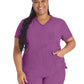 Women's 3-Pocket V-Neck Scrub Top