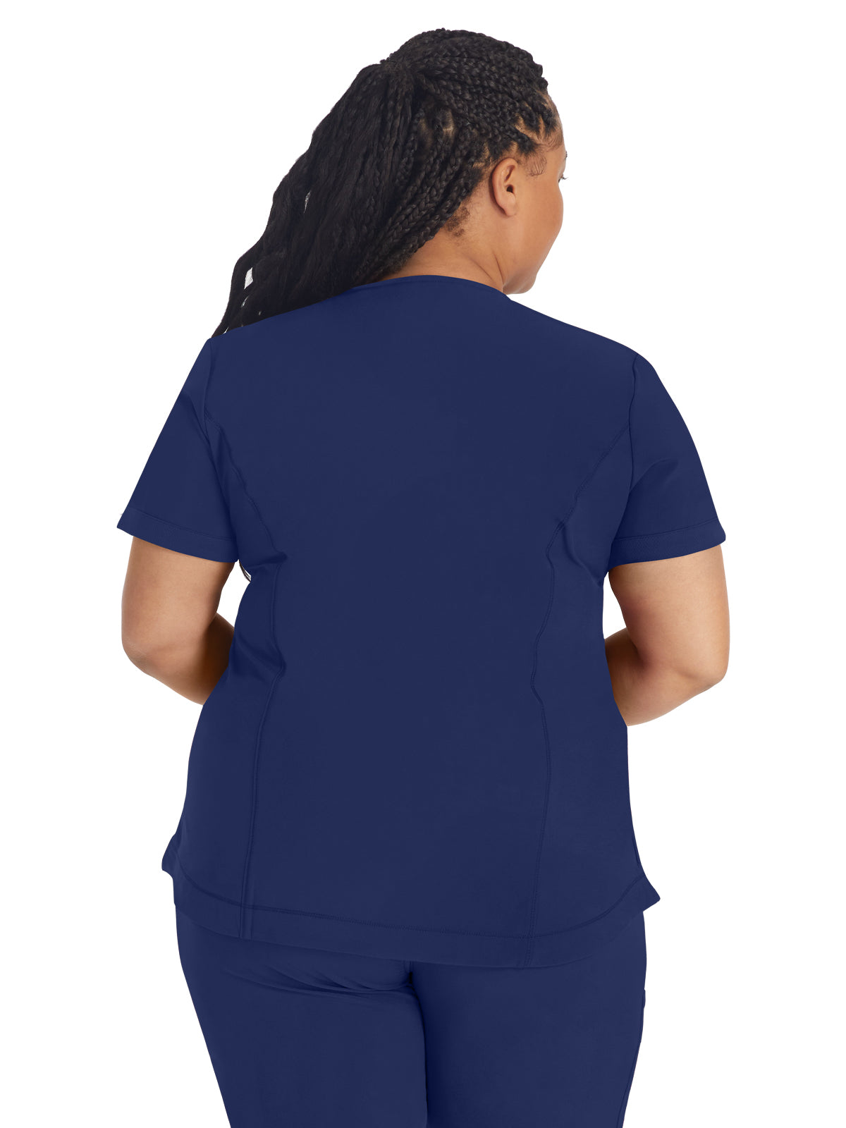 Women's 3-Pocket V-Neck Scrub Top