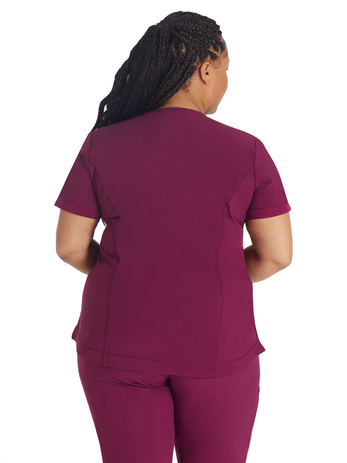 Women's 3-Pocket V-Neck Scrub Top