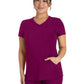 Women's 4-Pocket Cross-Over V-Neck Scrub Top