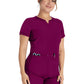 Women's 3-Pocket Henley Scrub Top