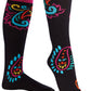 Women's 8-12 mmHg Support Socks - PRINTSUPPORT - Perfect Paisley