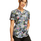 Women's V-Neck Print Top