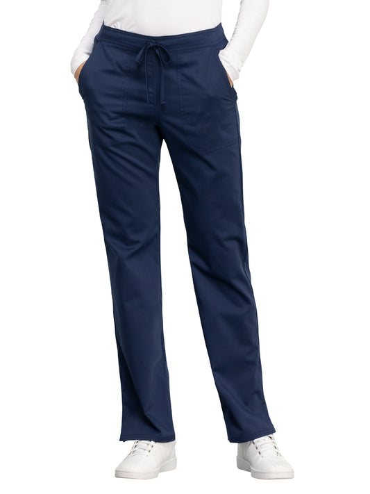 Women's 3-Pocket Mid Rise Scrub Pant