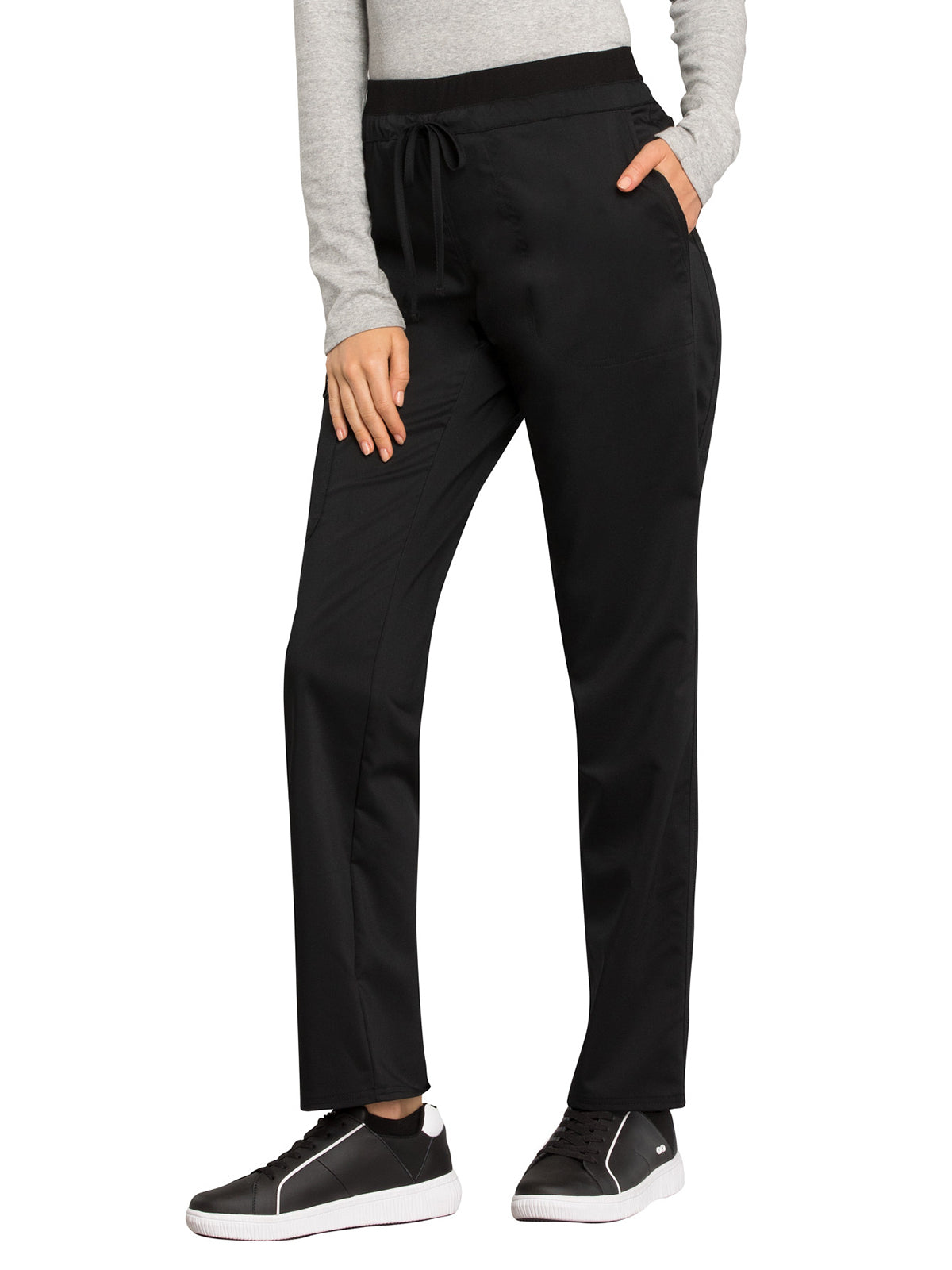 Women's 5-Pocket Tapered Leg Scrub Pant