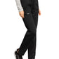 Women's 5-Pocket Tapered Leg Pant - WW105 - Black