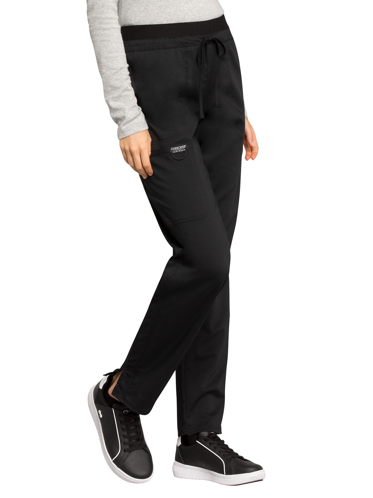 Women's 5-Pocket Tapered Leg Scrub Pant