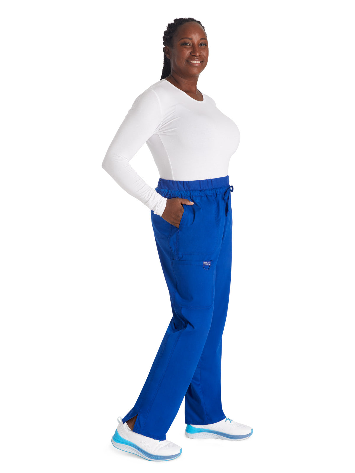 Women's 5-Pocket Tapered Leg Scrub Pant