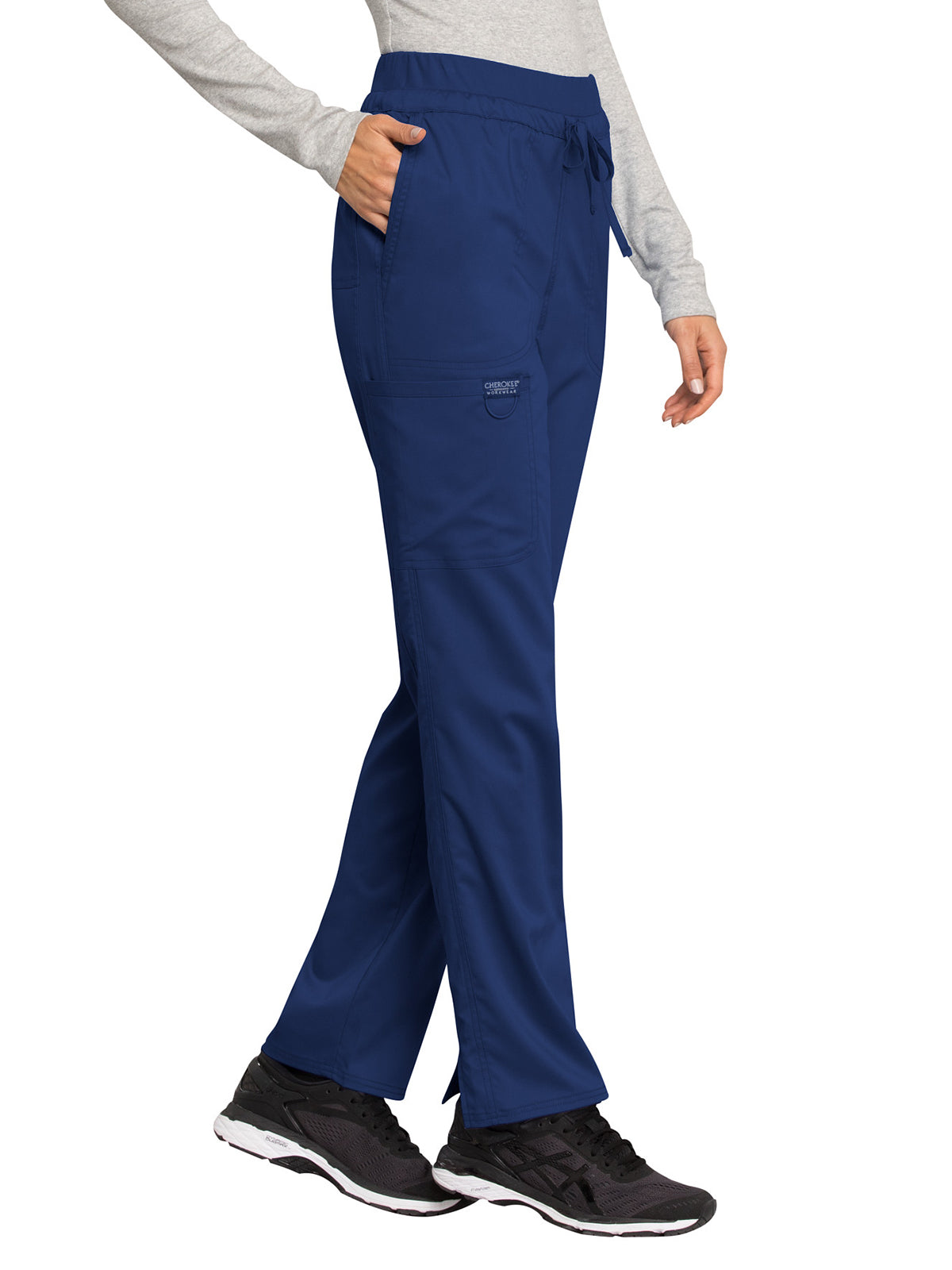 Women's 5-Pocket Tapered Leg Scrub Pant