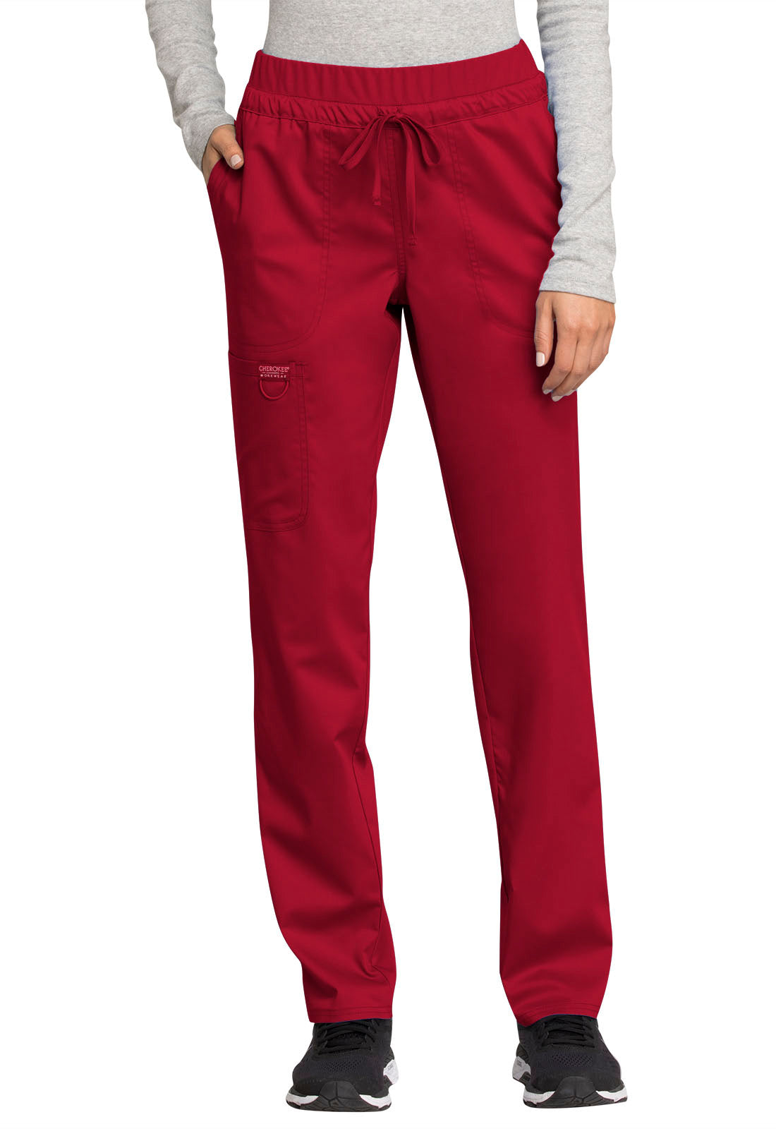 Women's 5-Pocket Tapered Leg Scrub Pant