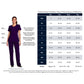 Women's 4-Pocket Mid Rise Straight Leg Pull-on Scrub Pant