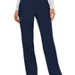 Women's 4-Pocket Mid Rise Straight Leg Pull-on Scrub Pant