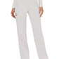 Women's 4-Pocket Mid Rise Straight Leg Pull-on Pant