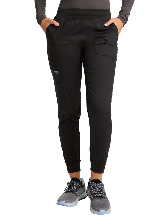 Women's 5-Pocket Mid Rise Jogger Pant