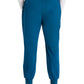 Women's 5-Pocket Mid Rise Jogger Pant - WW115 - Caribbean Blue
