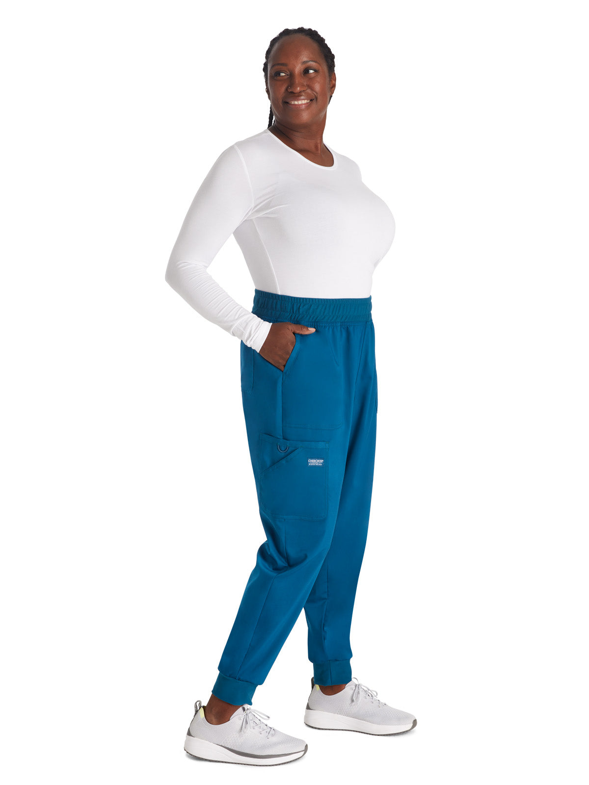 Women's 5-Pocket Mid Rise Jogger Pant