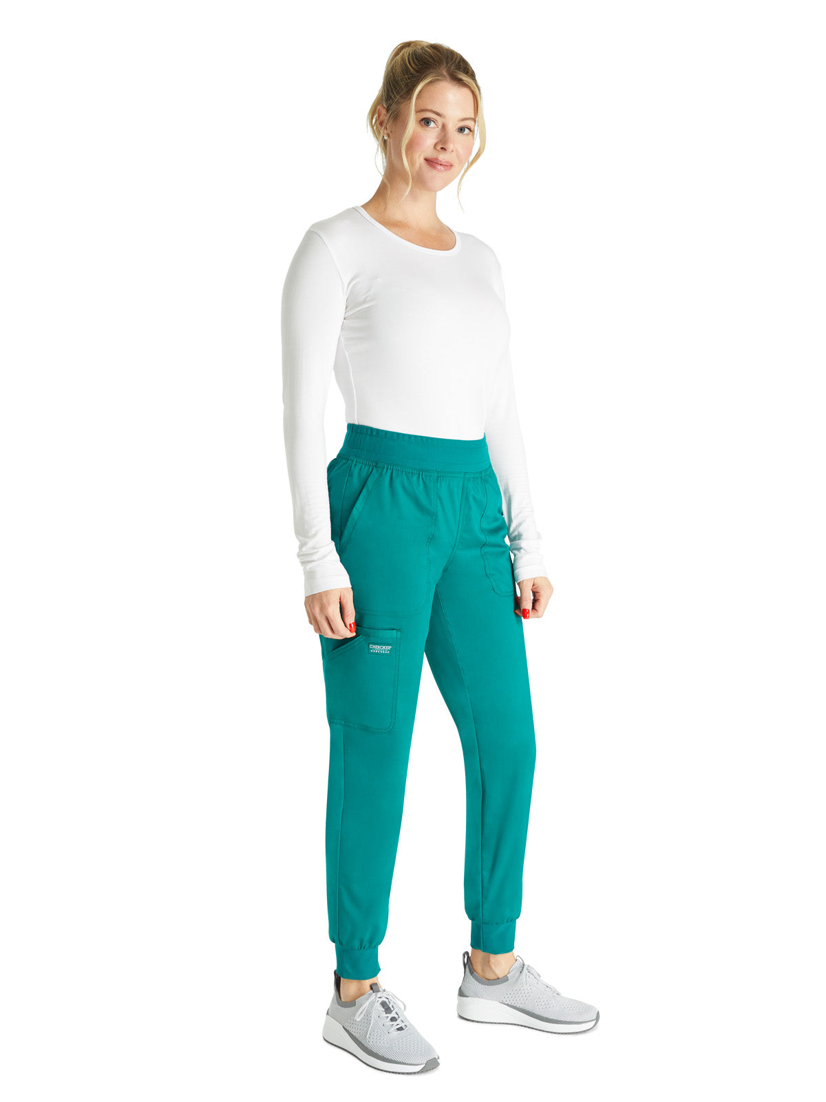 Women's 5-Pocket Mid Rise Jogger Pant