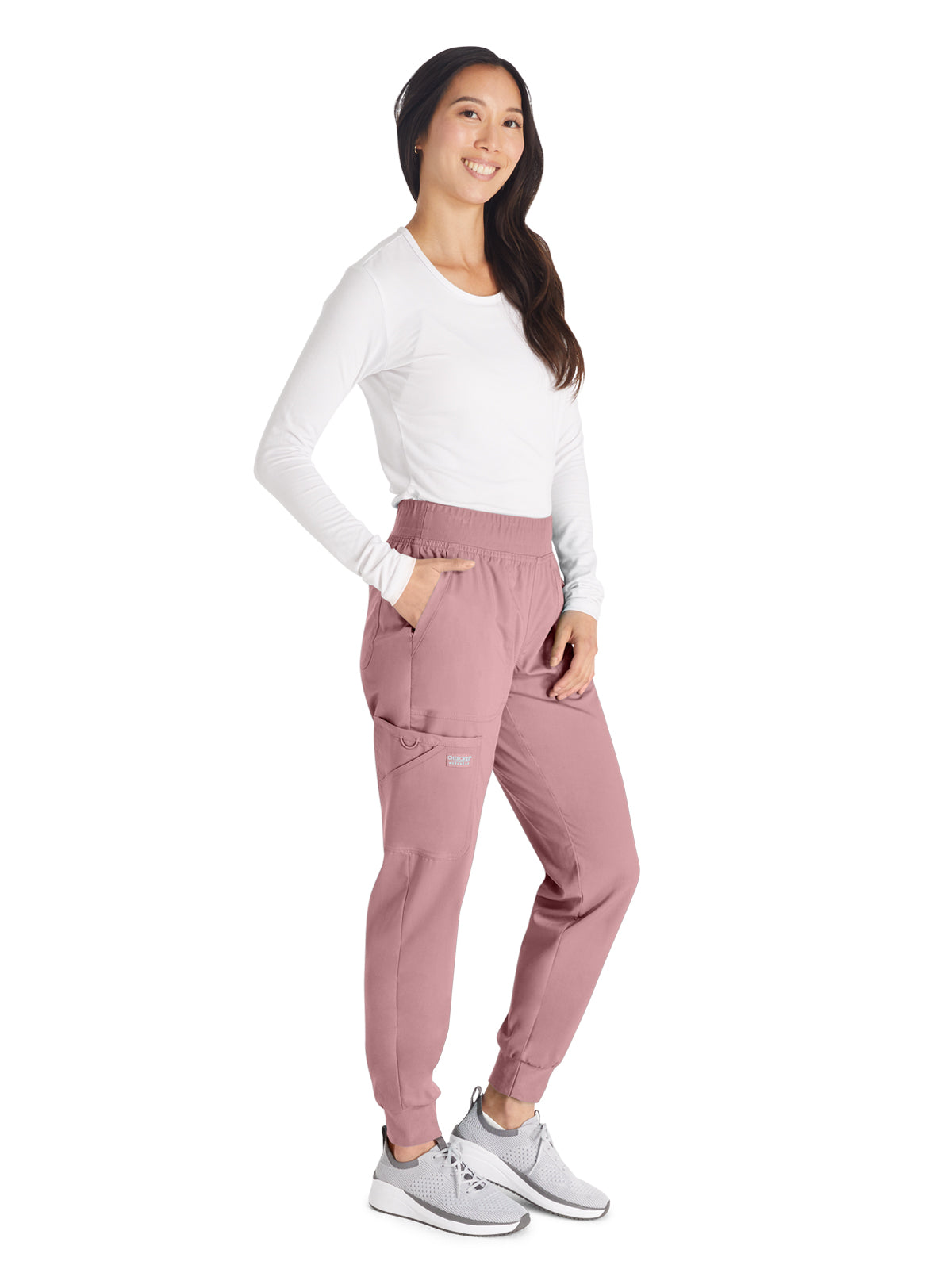 Women's 5-Pocket Mid Rise Jogger Pant