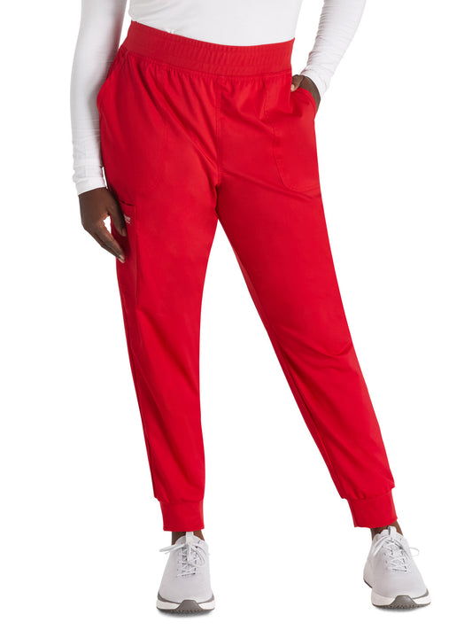 Women's 5-Pocket Mid Rise Jogger Pant