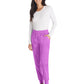 Women's 5-Pocket Mid Rise Jogger Pant - WW115 - Sweet Berry