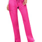 Women's 5-Pocket Mid Rise Drawstring Scrub Pant