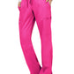 Women's 5-Pocket Mid Rise Drawstring Scrub Pant