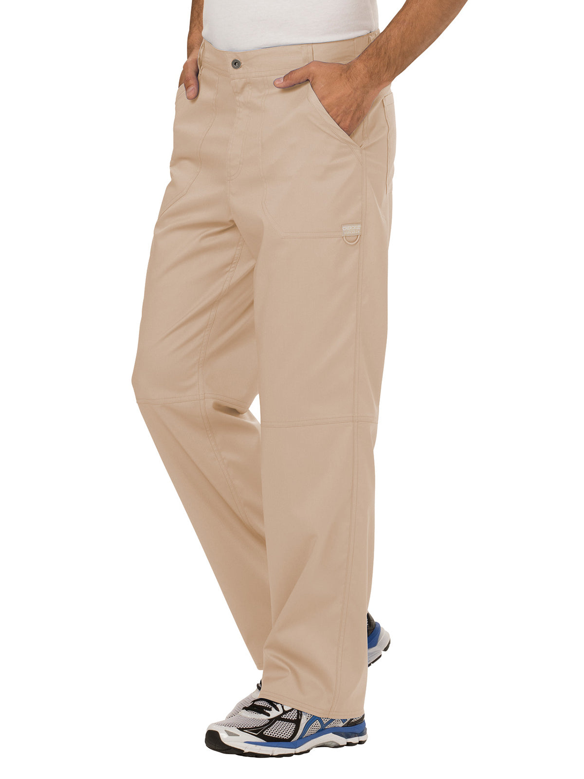 Men's Drawstring Fly Front Scrub Pant