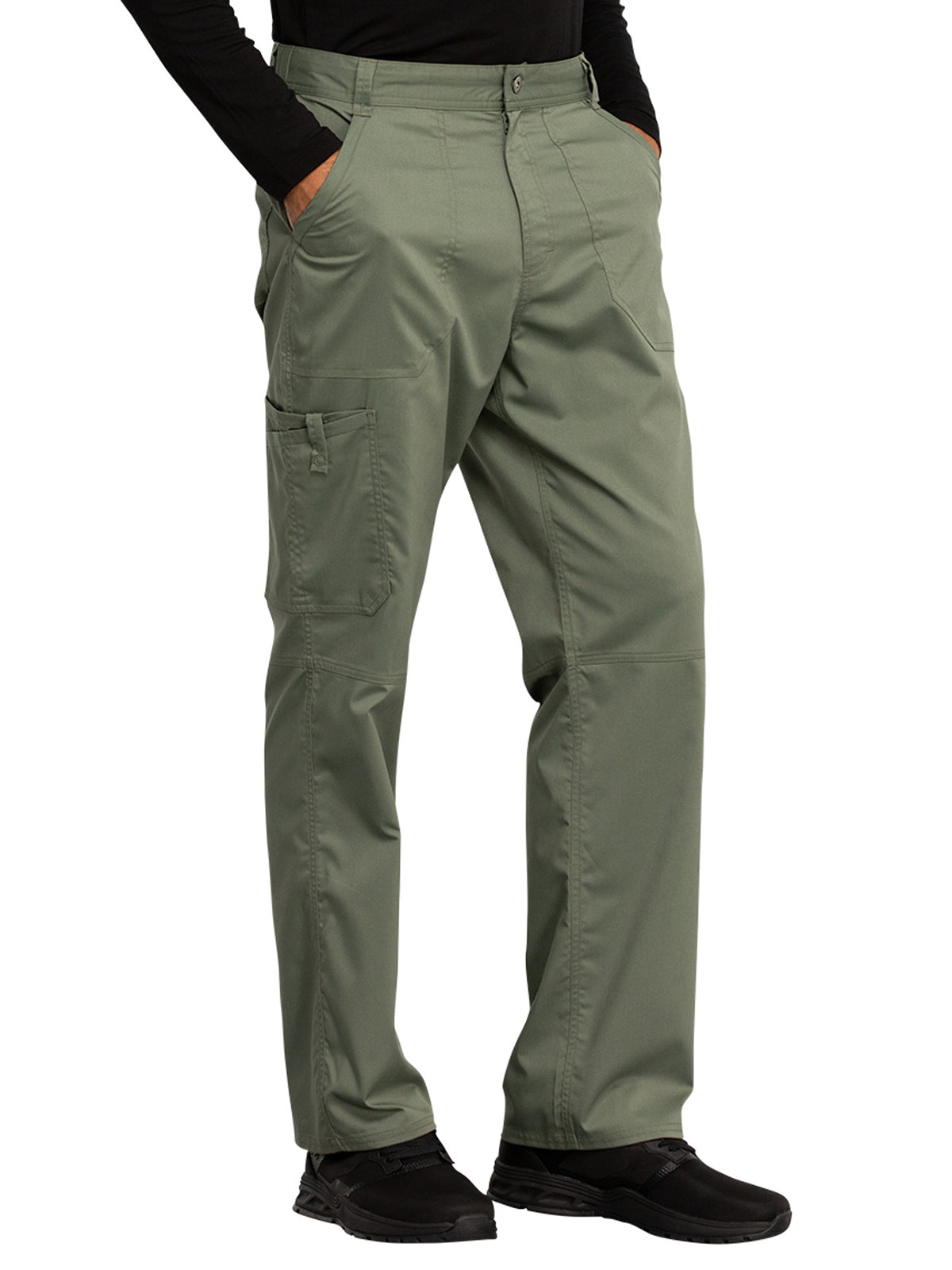 Men's Drawstring Fly Front Scrub Pant