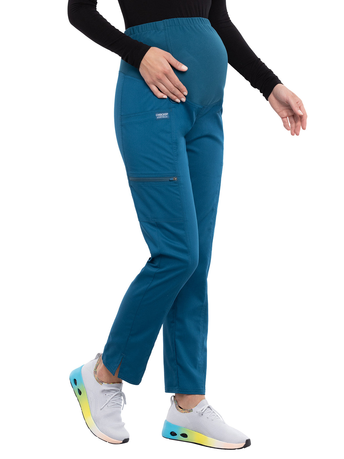 Women's 3-Pocket Maternity Straight Leg Pant