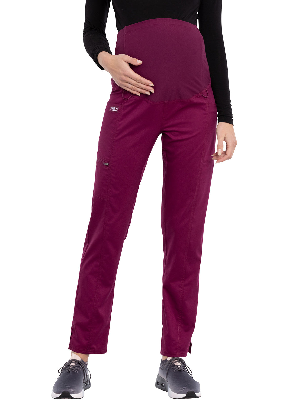 Women's 3-Pocket Maternity Straight Leg Pant