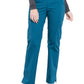 Women's Mid Rise Straight Leg Cargo Scrub Pant