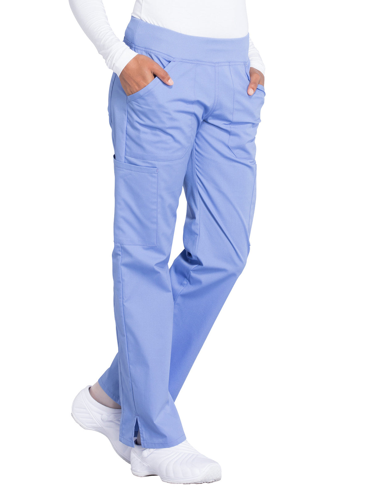 Women's Mid Rise Straight Leg Cargo Pant