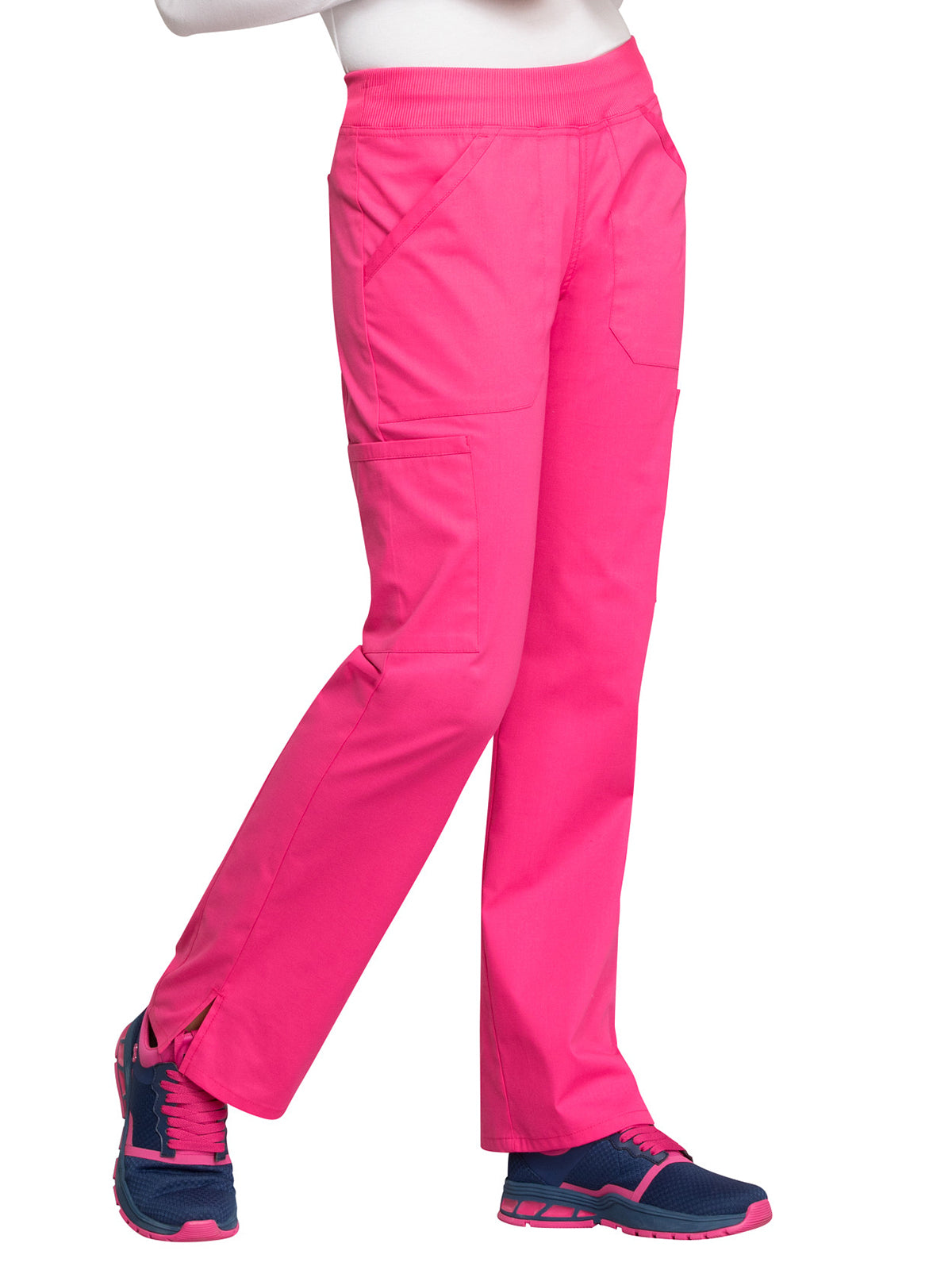 Women's Mid Rise Straight Leg Cargo Pant