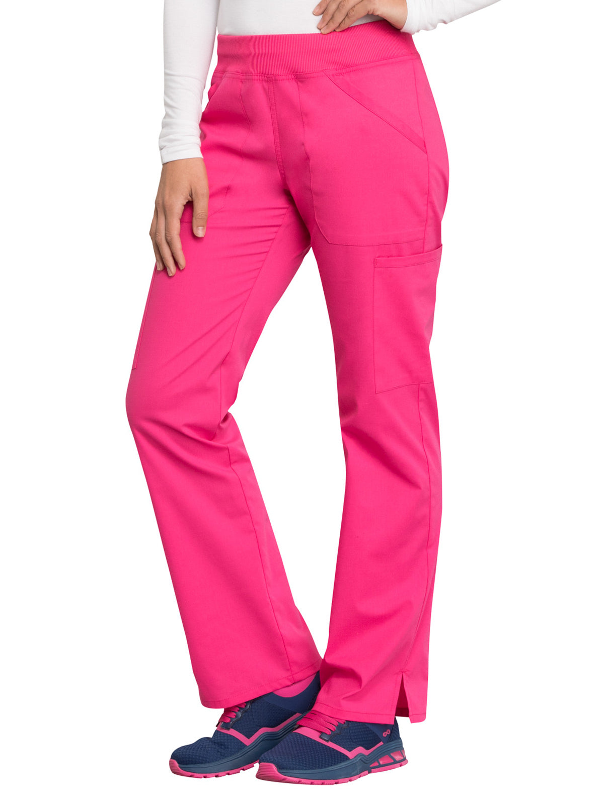 Women's Mid Rise Straight Leg Cargo Pant