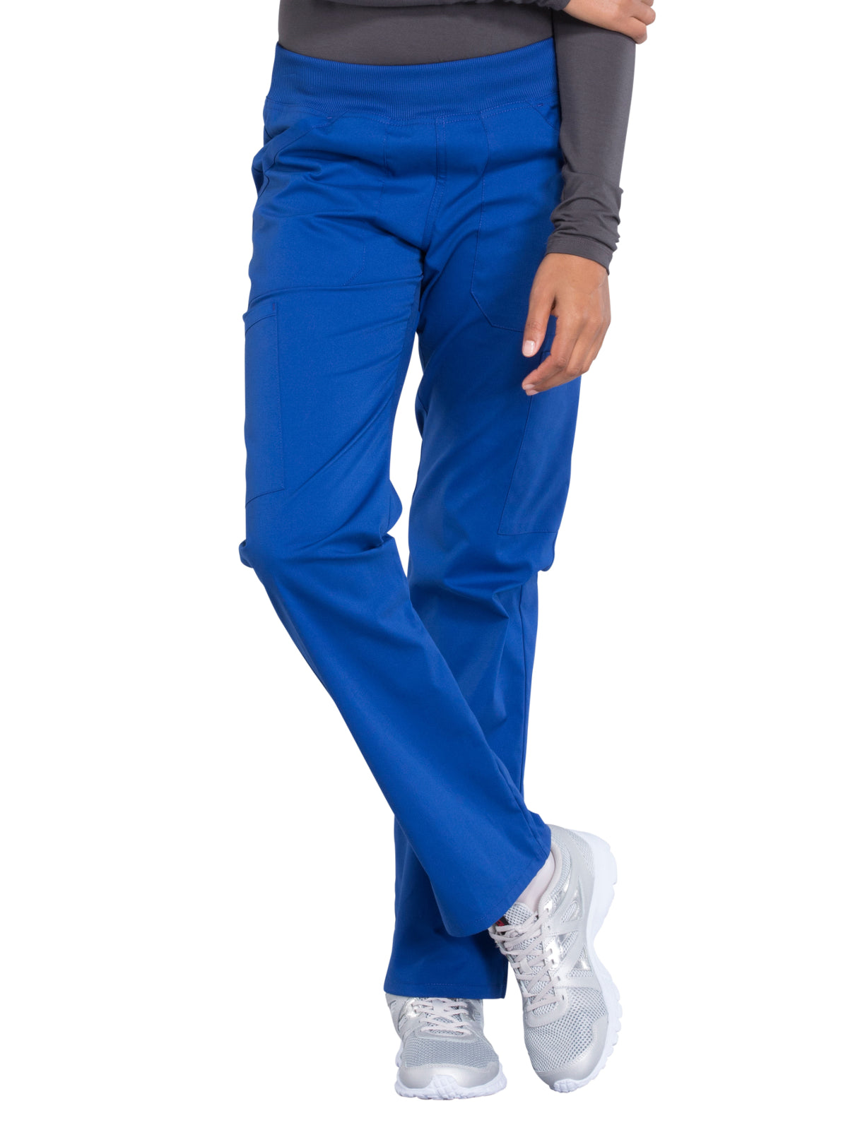 Women's Mid Rise Straight Leg Cargo Scrub Pant