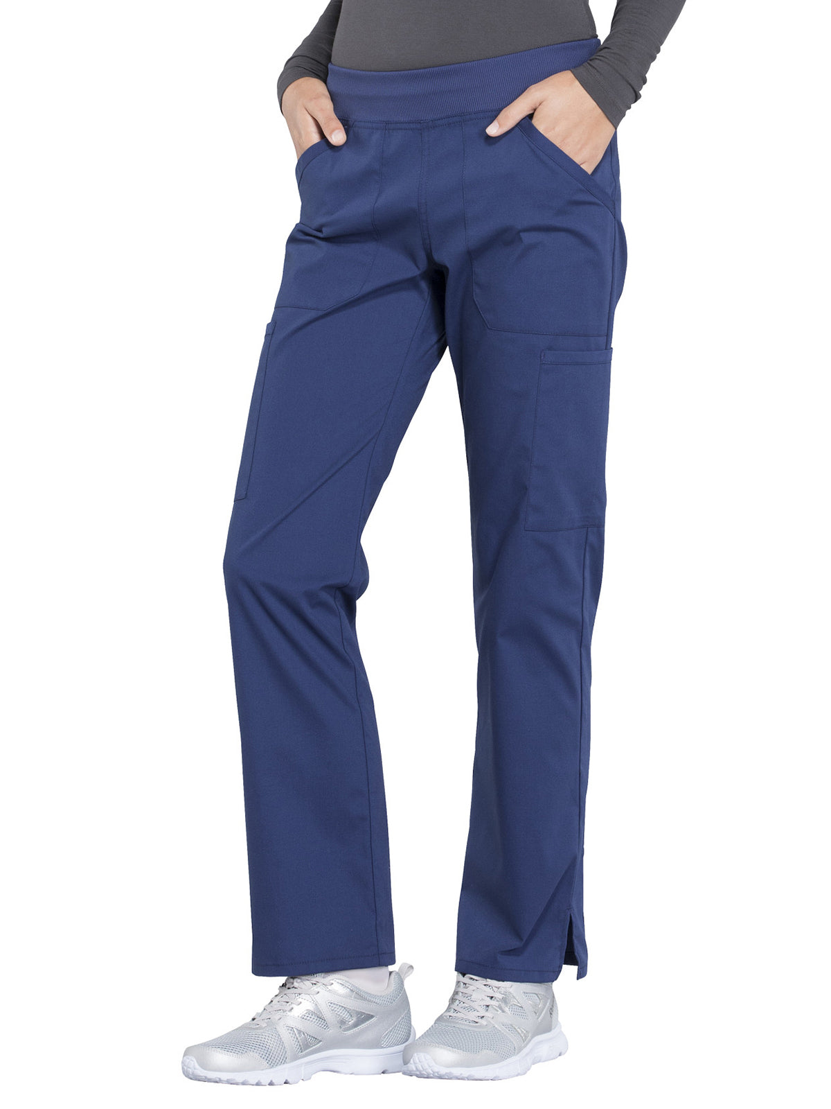 Women's Mid Rise Straight Leg Cargo Pant