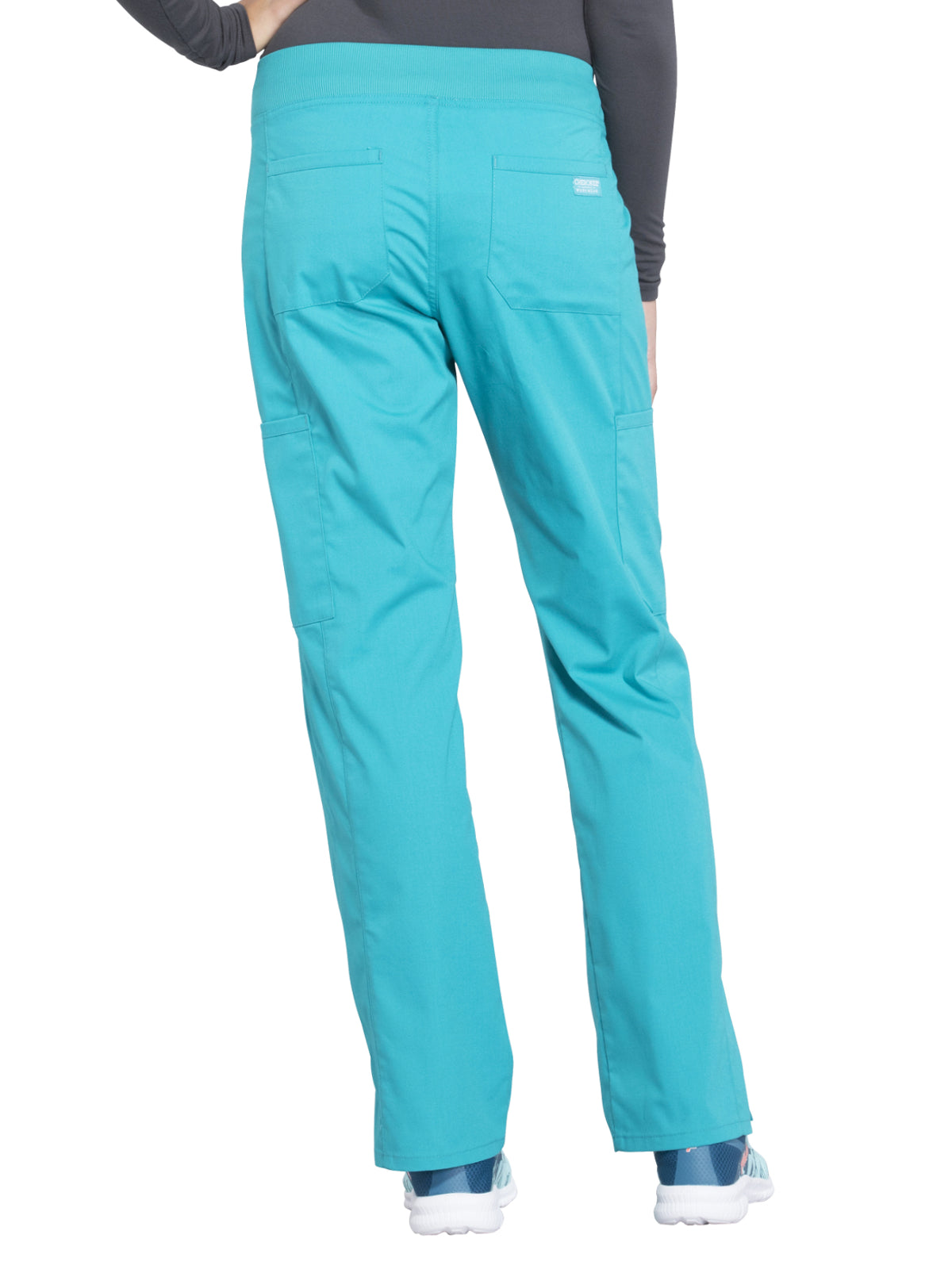 Women's Mid Rise Straight Leg Cargo Pant